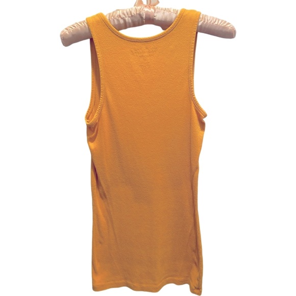 Maurices Ribbed Golden-Yellow Tank Top - Picture 5 of 6